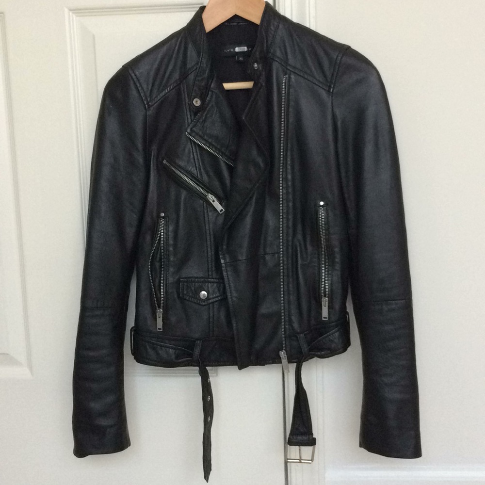 Slate and Willow Genuine Leather Jacket size XS
